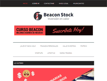 Tablet Screenshot of beaconstock.com